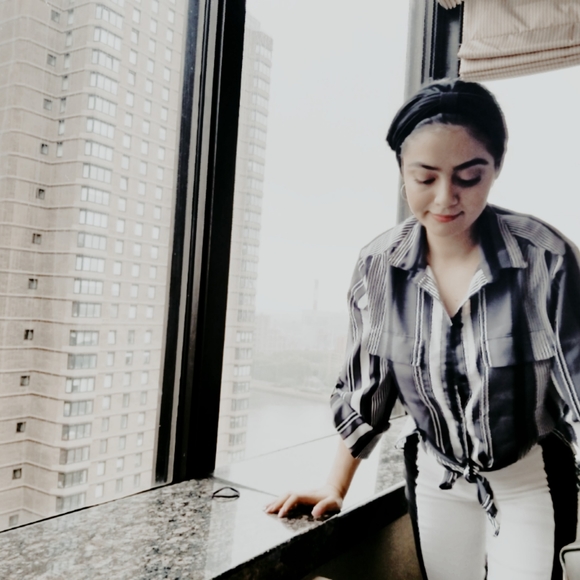 Striped blouse - Picture 2 of 3